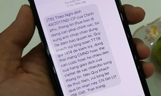 Nhà mạng yêu cầu khách hàng cập nhập hình ảnh và thông tin. Ảnh: TT