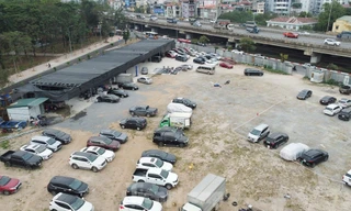 Kiểm tra, xử lý bãi xe 'biến tướng', không phép tại Linh Đàm từ 19/12