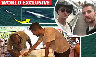 Ian Wilson và anh trai Jack đã bắt đầu nhiệm vụ tìm kiếm MH370 từ sáng nay.