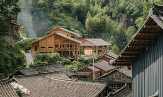 Ngẩn ngơ vẻ đẹp bình yên của nhà gỗ giữa miền sơn cước