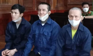 3 bị cáo tại phiên tòa.