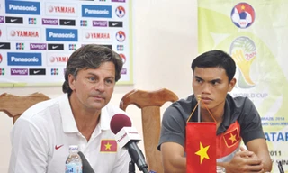 Cả HLV Goetz lẫn Tài Em đều tin vào một kết quả tích cực tối nay ảnh VSI