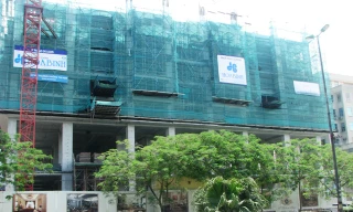 'Đột nhập' công trường dự án "căn hộ đế vương"