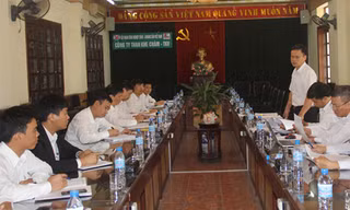 Kiểm tra thực hiện Nghị quyết liên tịch về công tác ATVSLĐ tại Công ty than Khe Chàm