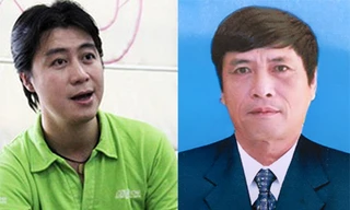 Phan Sào Nam (trái) và cựu cục trưởng C50 Nguyễn Thanh Hóa - hai mắt xích quan trọng của vụ án đường dây đánh bạc nghìn tỷ.