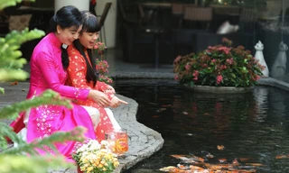 Tết yêu thương của mẹ con NSUT Chiều Xuân 