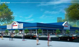 Phối cảnh dự án chợ trong Khu ĐTM Nhựt Hồng