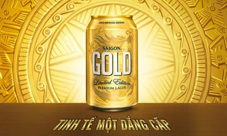 Bia Sài Gòn ra mắt dòng sản phẩm cấp cao mới Saigon Gold