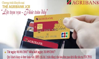 Chương trình khuyến mại ” Lộc trọn vẹn – Phúc tràn đầy” cùng thẻ Agribank JCB