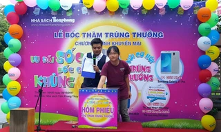 5 giải thưởng chương trình ưu đãi của Nhà sách Tiền Phong đã có chủ