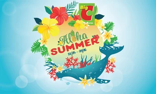 'Oanh tạc' thiên đường ăn chơi Aloha Summer tại Big C Thăng Long 