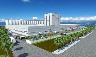 Phối cảnh Nhà máy chế biến thức ăn thuỷ sản Sao Mai