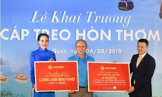 Sun Group thực hiện lời hứa tặng 1 tỷ đồng cho U23 Việt Nam