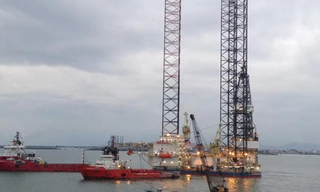 Tam Đảo 05 rời cảng PTSC