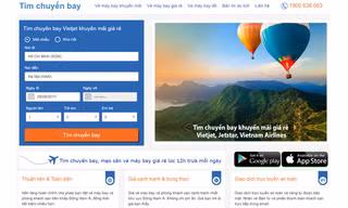 Tìm chuyến bay giá rẻ