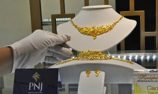 Giao dịch vàng miếng tại các doanh nghiệp vàng vẫn chưa thực sự khởi sắc. Ảnh: Lệ Chi.