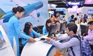 Vietnam Airlines và Jetstar Pacific bán nhiều vé rẻ tại Hội chợ Du lịch Quốc tế TPHCM