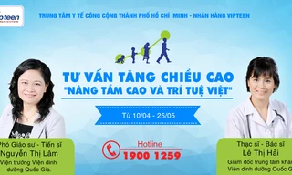 Khởi động Chương trình khám, tư vấn tăng chiều cao cho trẻ tại TP Hồ Chí Minh