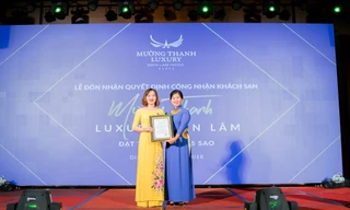 Khách sạn Mường Thanh Diễn Lâm đạt tiêu chuẩn 5 sao