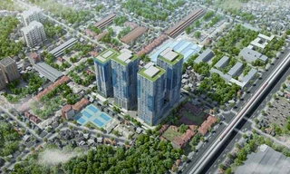 Với bốn tòa căn hộ sang trọng, TNR GoldSeason nổi bật giữa trung tâm Quận Thanh Xuân