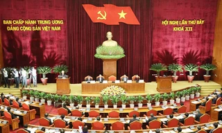 Toàn cảnh khai mạc Hội nghị Trung ương 7