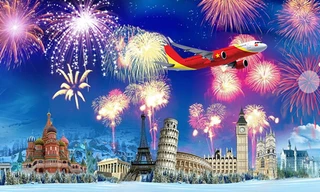 Vé máy bay giá rẻ du lịch Tết Nguyên Đán