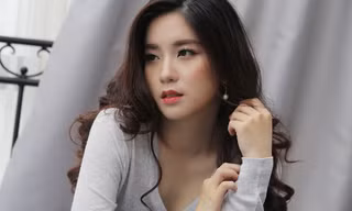 Sau 2 năm du học, Kim Chi ngày càng xinh đẹp, cuốn hút.