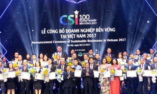 Lễ công bố Doanh nghiệp bền vững năm 2017