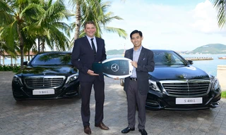 Saloon hạng sang Mercedes-Benz S-Class tiếp tục đồng hành cùng Vinpearl Nha Trang