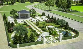 Chiêm ngưỡng công viên nghĩa trang 5 sao đẹp nhất Miền Bắc