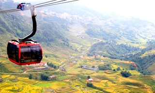 Tháng Mười lên Fansipan ngắm ngọn đồi Tam giác mạch mùa lễ hội