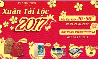 Xuân Tài Lộc 2017 cùng Tràng Tiền Plaza