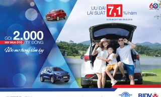 Sở hữu ôtô mơ ước với lãi suất ưu đãi từ BIDV