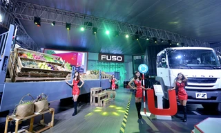 Độc đáo gian hàng FUSO tại triển lãm Ôtô Việt Nam 2016