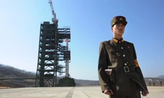 Bãi phóng tên lửa Tongchang-ri của CHDCND Triều Tiên Ảnh: ABC