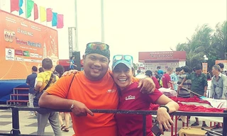 Phút vui vẻ của tình nguyện viên tại Tiền Phong Marathon 2019 ở Vũng Tàu 