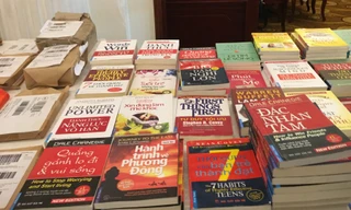 Những cuốn sách giả được First News - Trí Việt mua để lập vi bằng vi phạm