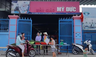 Giáo viên mầm non chuyển sang bán hàng trong mùa dịch để kiếm sống qua ngày