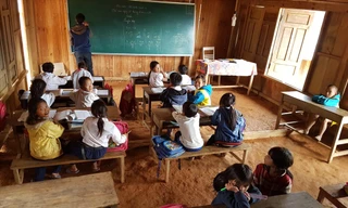 Một điểm trường ở huyện miền núi Quảng Nam