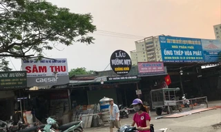 Hơn 150 nhà xưởng tạm bợ gần đường Lĩnh Nam, phường Vĩnh HưngẢnh: Tuấn Minh