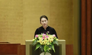 Phiên bế mạc Quốc hội khóa XIV kỳ họp thứ tám Ảnh: Như Ý