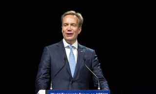 Chủ tịch WEF - Ông Borge Brende. Ảnh: Quang Hiếu.