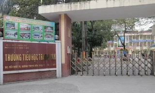 Trường tiểu học Trung Văn, nơi phụ huynh gửi đơn tố giáo viên đánh học sinh