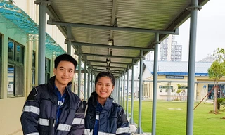 Những gương mặt công nhân rạng rỡ trước ngày khánh thành