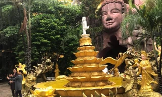 Chùa Kỳ Quang 2 vốn là ngôi chùa đẹp, thu hút khách tham quan