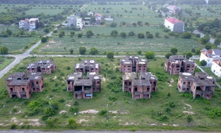 Trải qua 5 cơn sốt đất sau 10 năm, nhiều khu đô thị ở Nhơn Trạch vẫn chưa nên hình hài Ảnh: Duy Quang