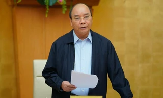 “Không thể chấp nhận tình trạng có vốn, có tiền mà không tiêu được, không phát triển được, cứ cam chịu nghèo, khó khăn...”, Thủ tướng Nguyễn Xuân Phúc nói khi chỉ đạo hội nghị Ảnh: Quang Hiếu