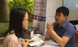 Ngoại ngữ đang là rào cản đối với sinh viên Ảnh: Nghiêm Huê