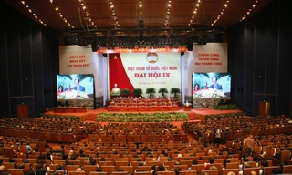 Ngày làm việc đầu tiên của Đại hội MTTQVN lần thứ IXảnh: Như Ý