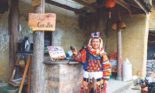 Chị Vấn chủ quán Cực Bắc